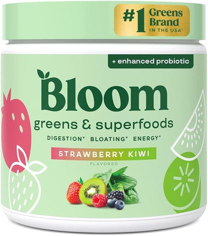 Bloom Nutrition Greens and Superfoods Powder for Digestive Health