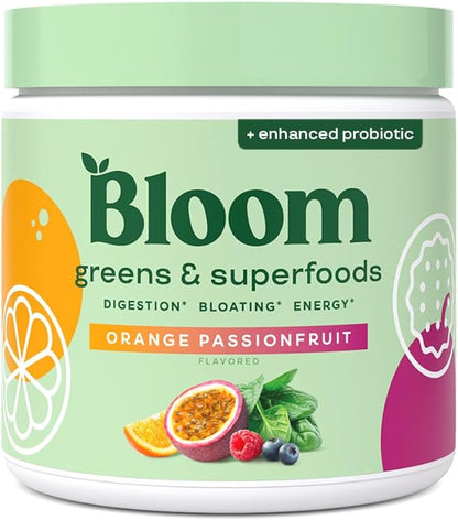 Bloom Nutrition Greens and Superfoods Powder for Digestive Health